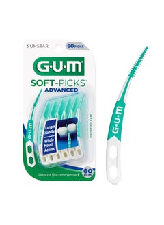 Gum 650R Soft-Picks Advanced Dental Picks, 60 Count  - Image 1