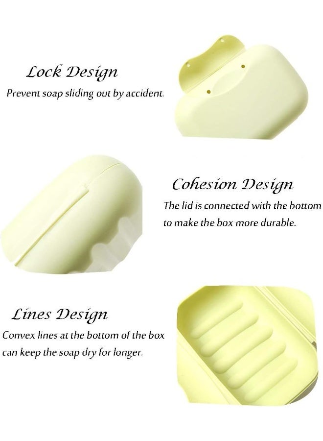 RETON حافظة صابون محمولة بألوان حلوى من RETON - 4 قطع - Image 2