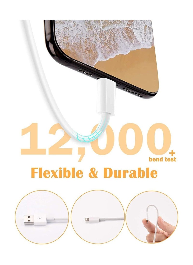 Charger Lightning to USB Cable Compatible iPhone 11 Pro/11/XS MAX/XR/8/7/6s/6/plus,iPad Pro/Air/Mini,iPod Touch  - Image 2