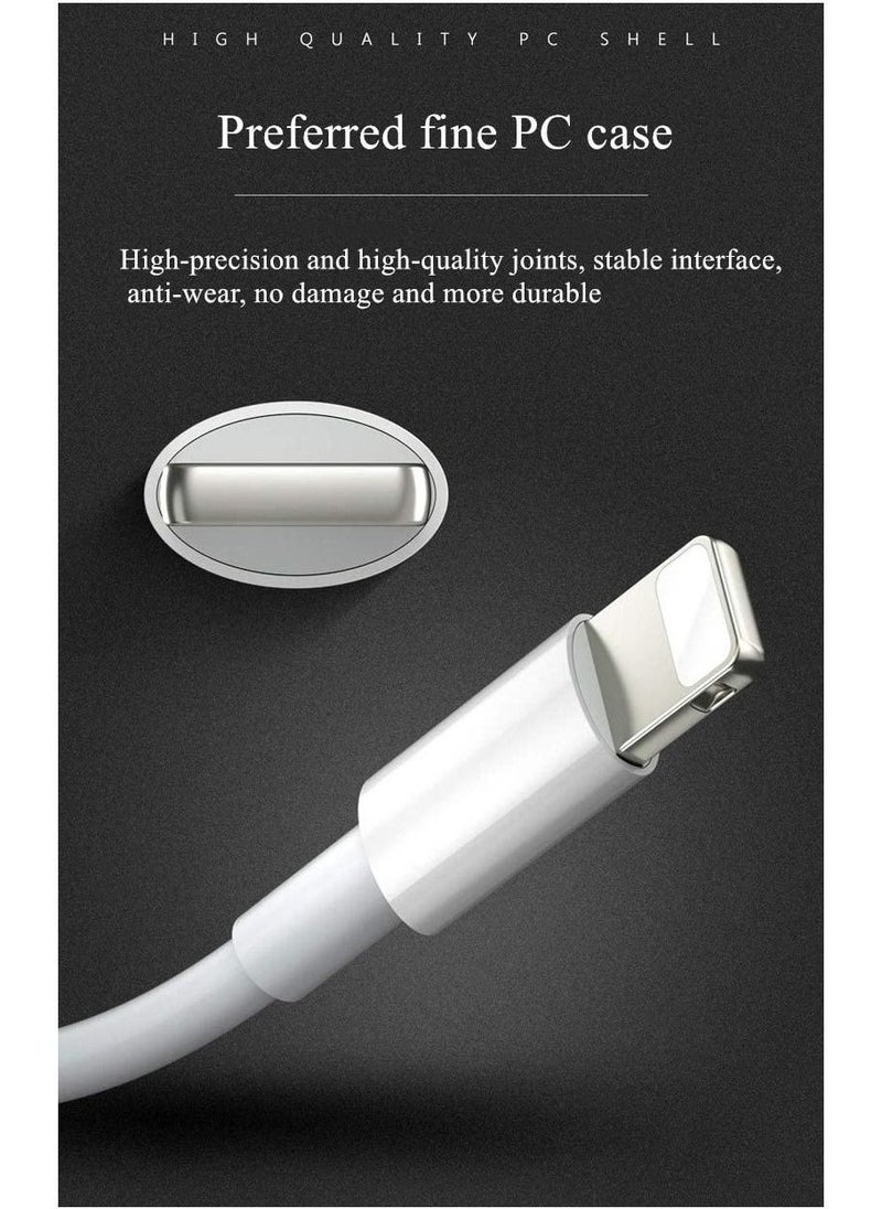 Charger Lightning to USB Cable Compatible iPhone 11 Pro/11/XS MAX/XR/8/7/6s/6/plus,iPad Pro/Air/Mini,iPod Touch  - Image 3