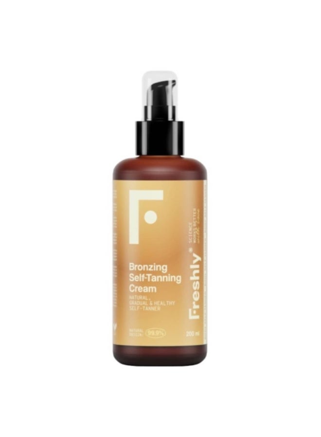 Freshly Bronzing Self-Tanning Cream 200ml - Image 1