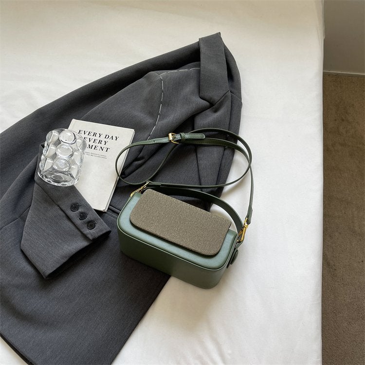 2025 Spring New Korean Fashion High-End Small Square Bag Crossbody Bag Texture Shoulder Women'S Bag - Image 3