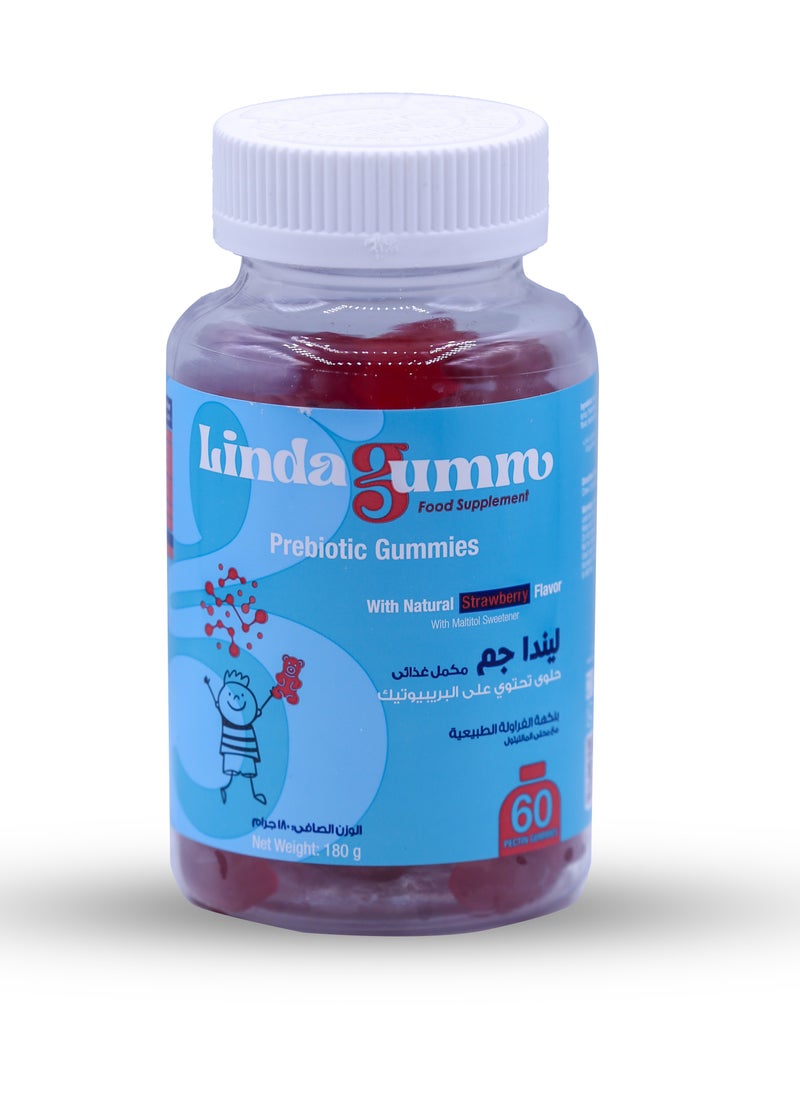 Sulinda Linda Gumm Prebiotic 60 Gummies  - Image 1