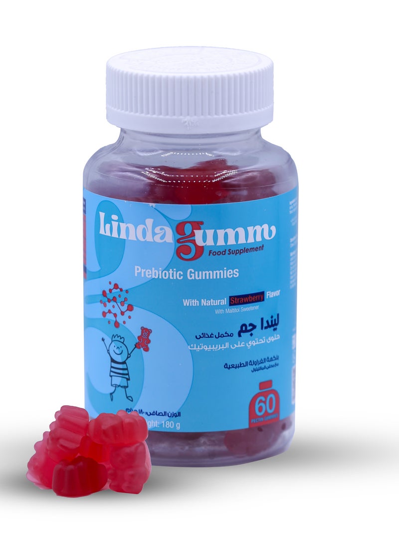 Sulinda Linda Gumm Prebiotic 60 Gummies  - Image 2