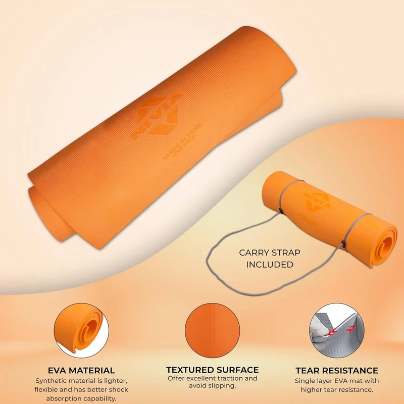 Nivia Nivia Anti-Skid Yoga Mat - Military Green