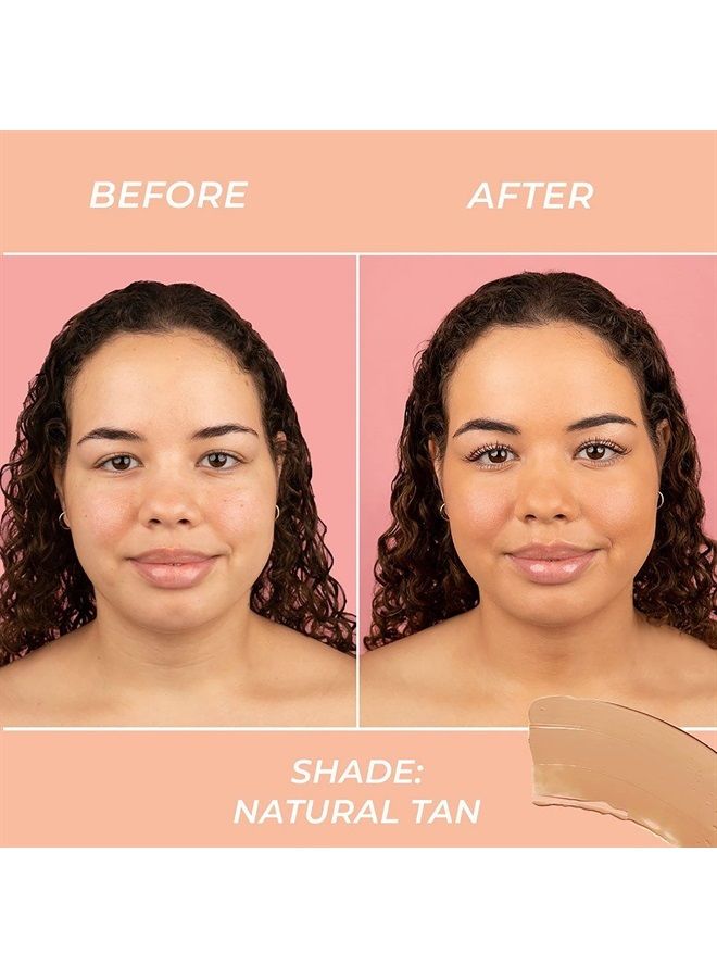 MCoBeauty Miracle BB Cream - Perfects And Corrects Skin - Covers Imperfections - Lightweight And Buildable Coverage - Delivers Extra Hydration - Fresh-Faced Finish - Natural Tan - 1.01 Oz Foundation - Image 2