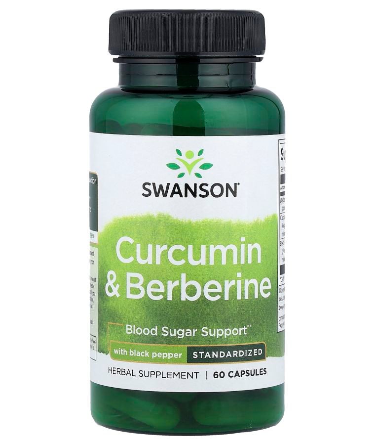 Curcumin & Berberine with Black Pepper 60 Capsules