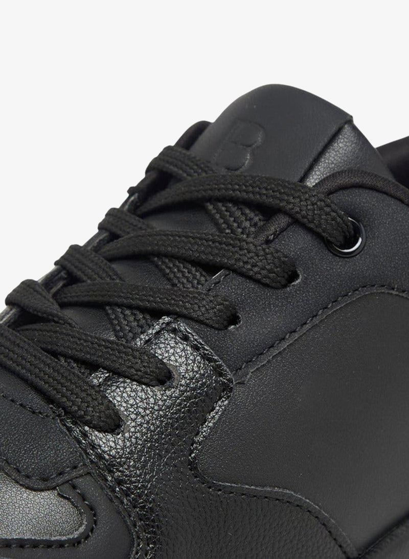 Flora Bella By Shoexpress Women's Panelled Lace-Up Sneakers - Image 5