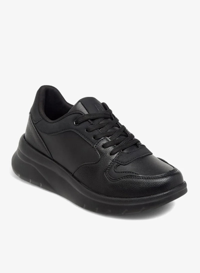 Flora Bella By Shoexpress Women's Panelled Lace-Up Sneakers