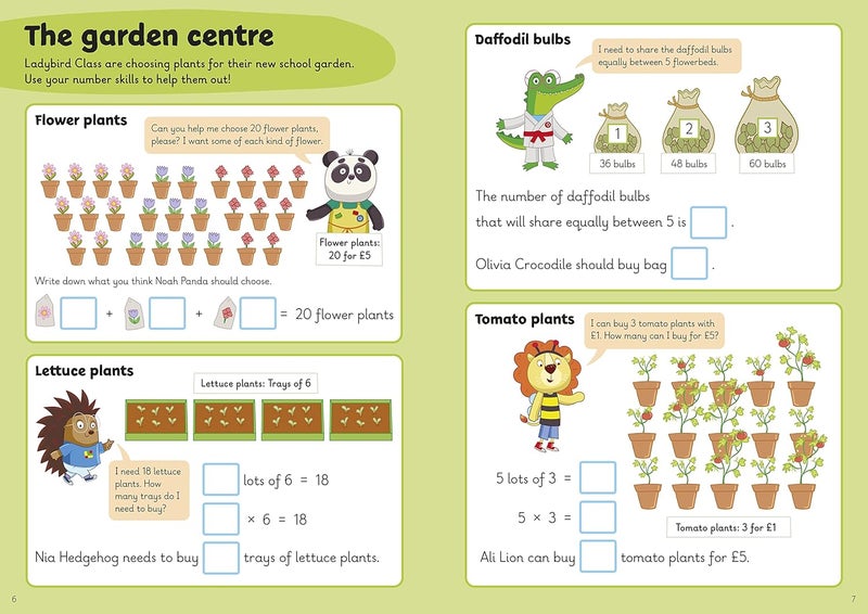 Maths Problem-Solving : a Learn with Ladybird Activity Book 5-7 Years: Ideal for Home Learning - Image 3