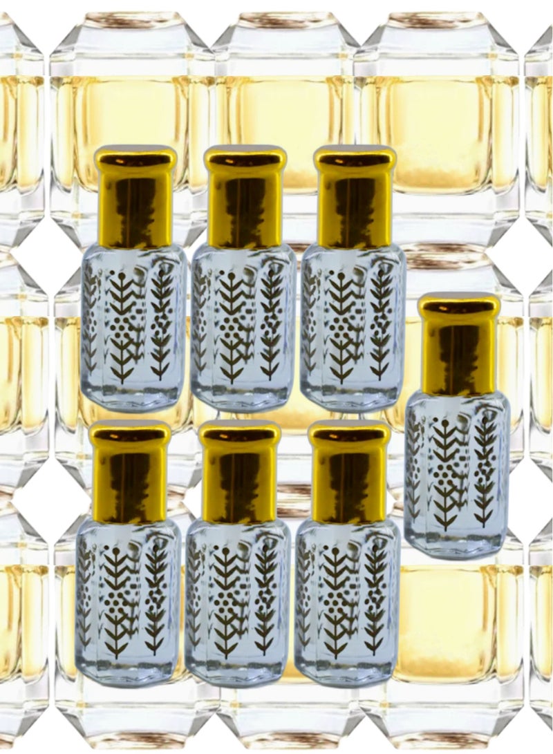 7 Pieces Paradiso Essential Oil For Women Original Clear 6 Ml