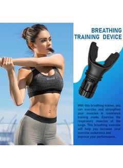 ShebSheb Portable Lung Flexer Trainer, Compact Lung Breathing Exercise Device  - Image 2