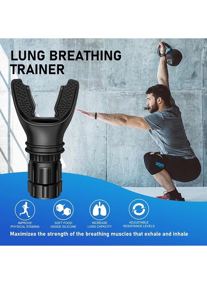 ShebSheb Portable Lung Flexer Trainer, Compact Lung Breathing Exercise Device  - Image 4