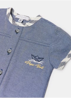Babydola Baby Boys Occasion Shirt & Short Set  - Image 3