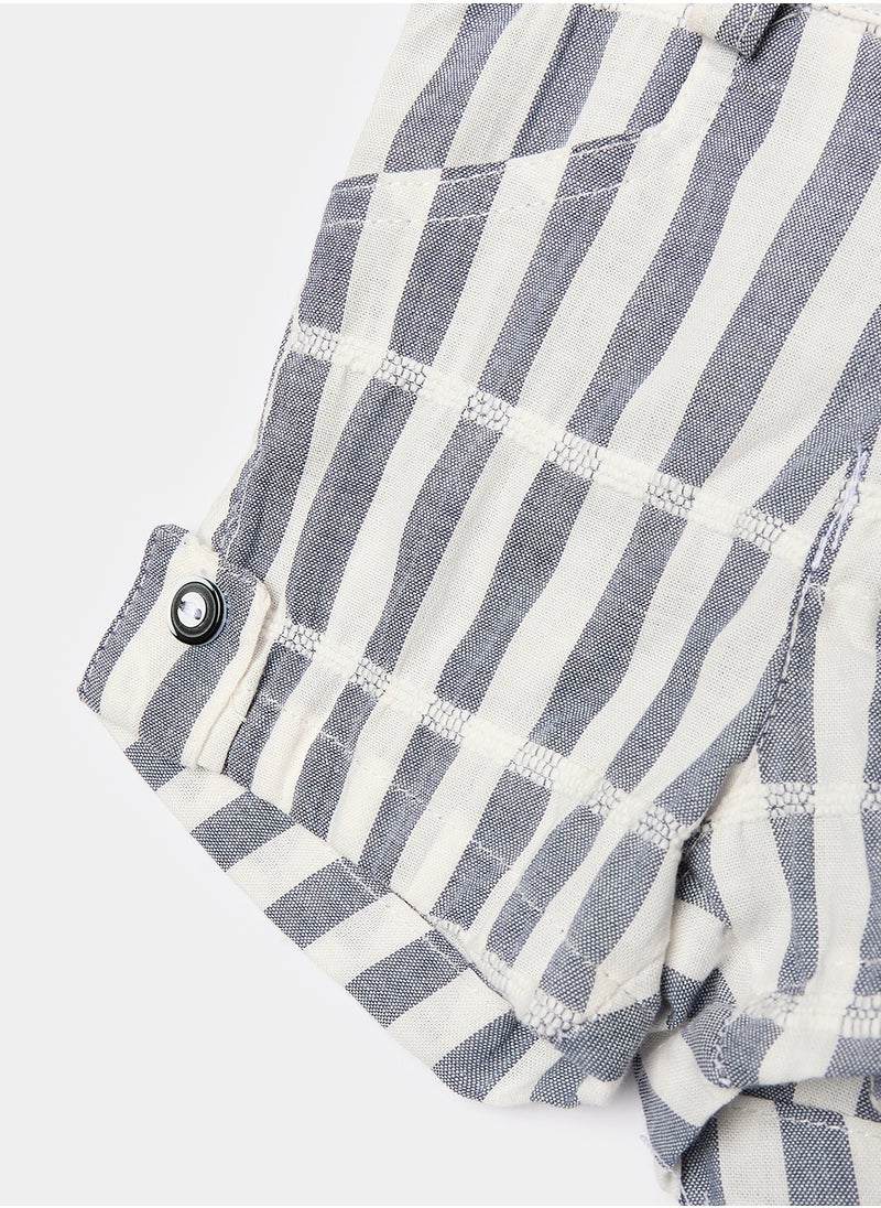 Babydola - Baby Boys Occasion Shirt & Short Set - Image 1