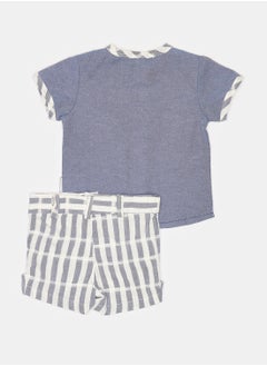 Babydola Baby Boys Occasion Shirt & Short Set  - Image 2