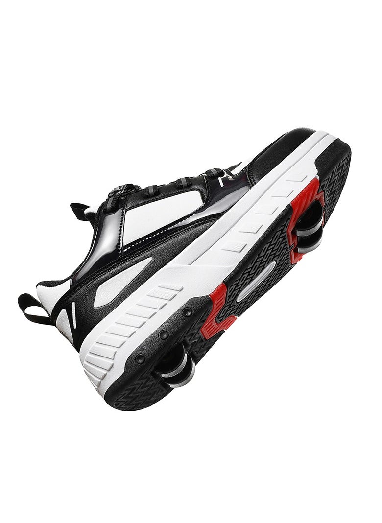 Joshberg Sneaker Skate Shoes with Wheels Roller Skates Shoes  - Image 2