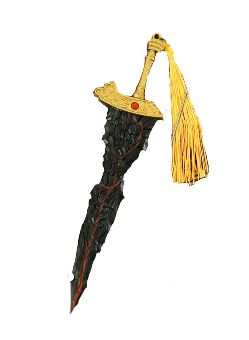 دعامات لعبة Elden Ring، سلاح معدني، زينة لعبة، سلسلة مفاتيح معدنية - Image 1