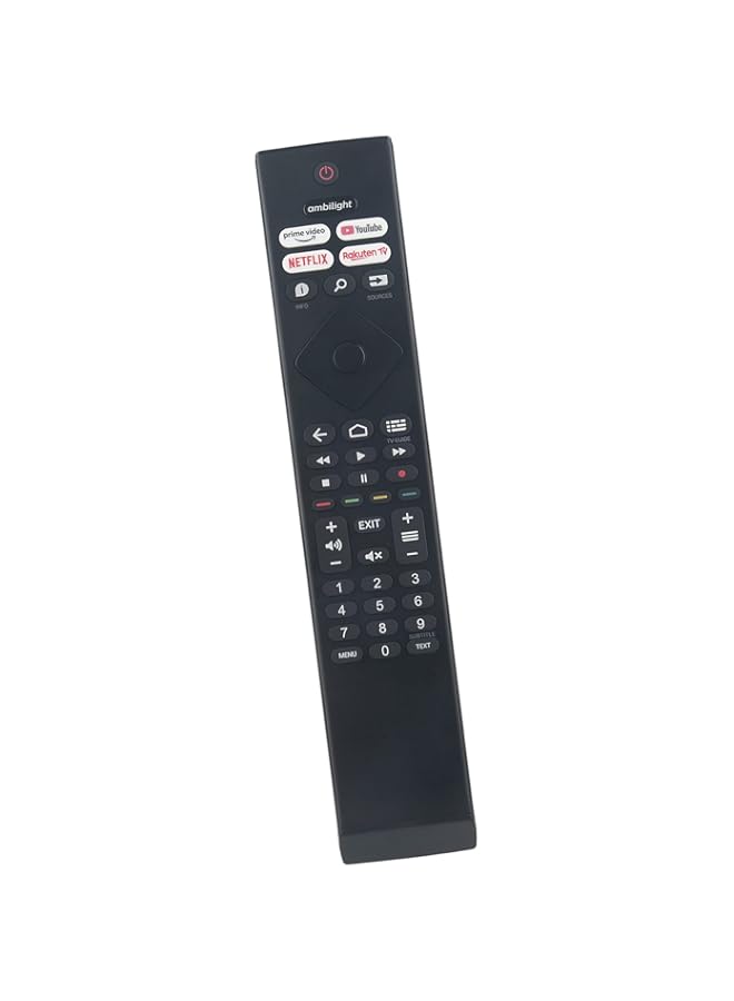 HuHa New Replacement Remote Control, Remote Control Fit, Universal Remote Control Compatible with Philips 4K Ultra HD LED TV  - Image 1