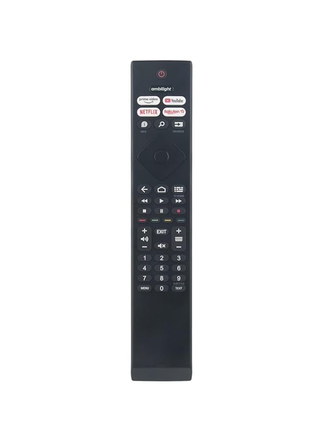 HuHa New Replacement Remote Control, Remote Control Fit, Universal Remote Control Compatible with Philips 4K Ultra HD LED TV  - Image 2