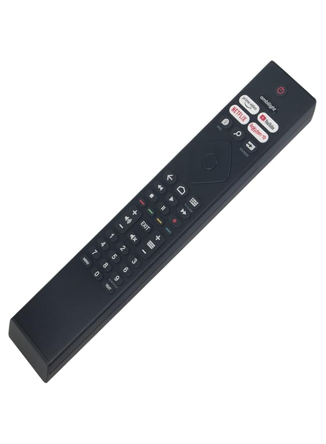HuHa New Replacement Remote Control, Remote Control Fit, Universal Remote Control Compatible with Philips 4K Ultra HD LED TV  - Image 3