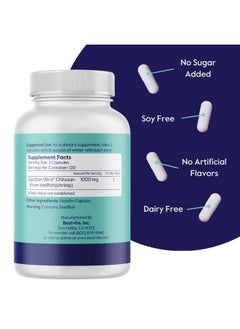 BESTVITE BESTVITE Liposan Ultra Chitosan 500mg (480 Capsules) (240 x 2) - Patented Faster Acting Than Regular Chitosan - No Stearates - No Fillers  - Image 2