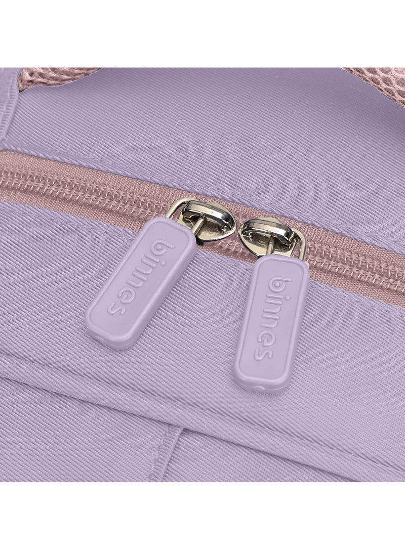 Binnes Premium Kids Backpack Light Weight Water Resistant Multifunctional School Backpack for Girls and Boys, BNS6076, Purple - Image 3