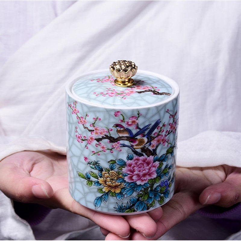 🏠 جرة سيراميك تخزين فاخرة بمقاس 9 5x7 3x7 3 سم بتصميم متين - Image 5