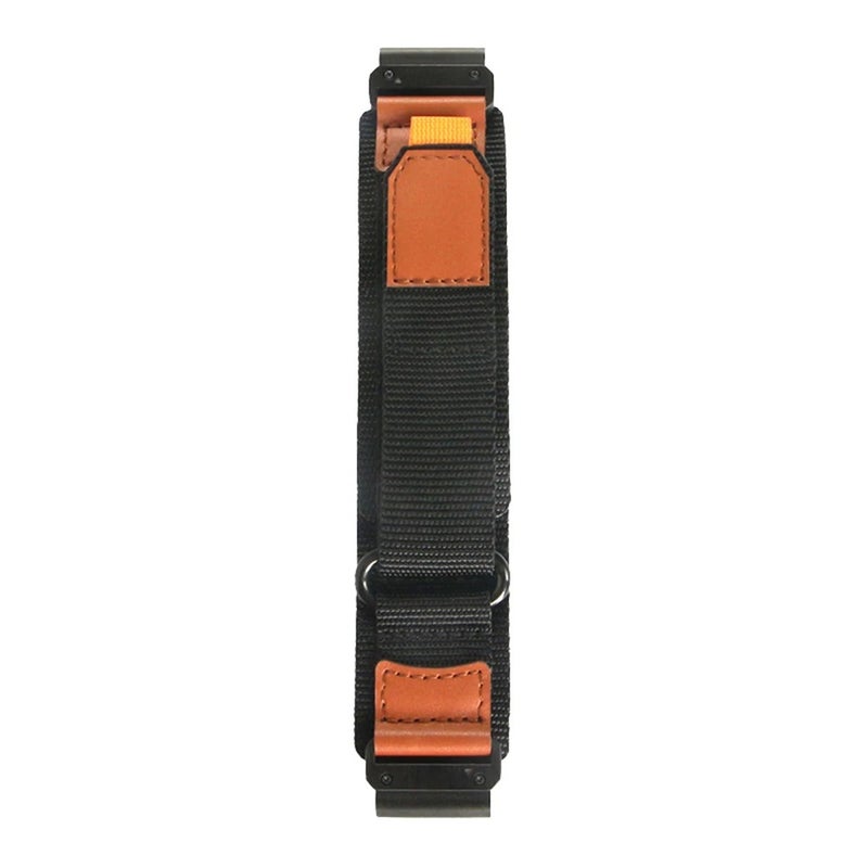 Bluejw Nylon Braided Woven Watch Band 20mm 22mm, Breathable Leather Replacement Strap for Garmin Fenix 7 5 6 Smart Watch - Image 1