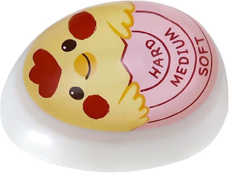 2xEgg Boiler Timer Display لعرض درجة نضج البيض مع أداة لسلق البيض تغير لونها، متعددة الألوان، 3 قطع - Image 2