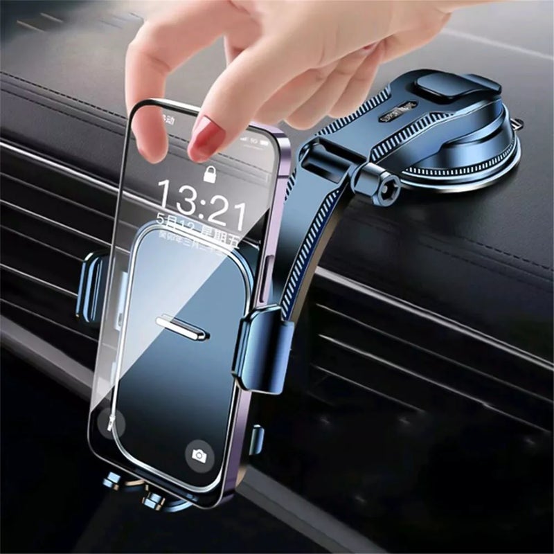 Car Mount: 3-7 Inch Lightweight Design - Nano Suction Stability Adjustable Holder for Dashboard, Air Vent, Front Windscreen Navigation & Daily Use - Image 5