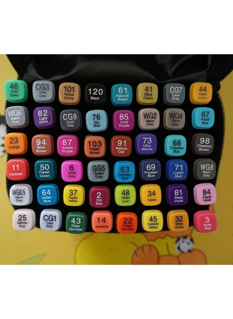 Touch 80 Colors Art Sketch Drawing Twin Marker - Image 2