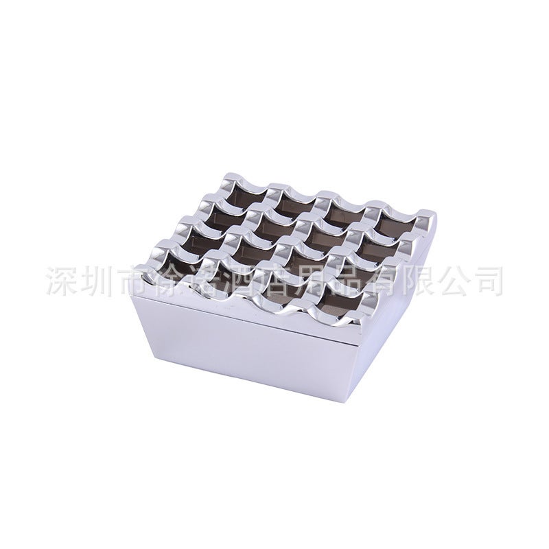 Noyen Brand El Room Special Ashtray Export Creative Sixteen-Hole Windproof Ashtray Metal Ornaments - Image 3
