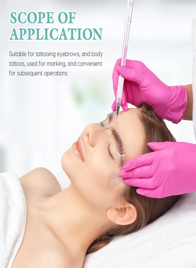 Beaupretty Pen Stencil Pen Long Lasting Makeup Eye Brow Liners Lip Mapping Pen Pink - Image 3