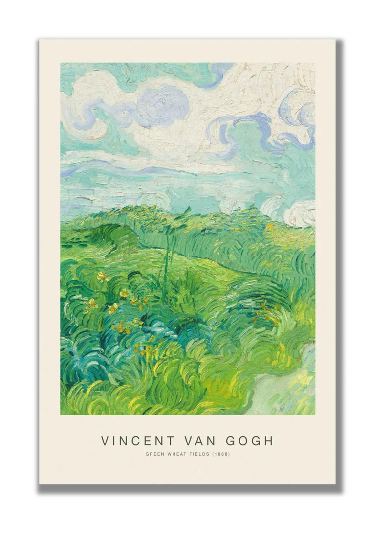 Drawdeck Green Wheat Fields (SE) - Vincent Van Gogh
