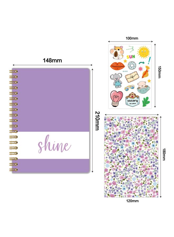 Bluejw Cross-border DIY JOURNAL SET Children Girls Notebook Stationery Gift Box Hand Account New Product Diary Suit  - Image 5