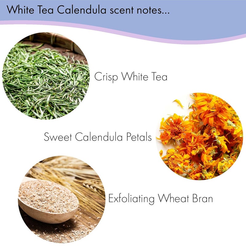 greenwich bay Floral Mini Soap Bar and Lotion Sampler African Violet and White Tea Set of 4 Enriched with Shea Butter Essential Oils and Natural Extracts Party Favors and Basket Fillers - Image 4