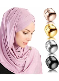 AEENAA Hijab Magnetic Pins Premium Strong Magnetic Hijab Pins for Women No-Snag Multi-Use Colorful Scarf Small Magnetic Hijab Magnets  - Image 1
