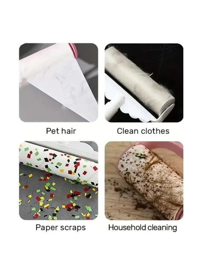 kovar Lint Roller For Cleans Out Dust, Dandruff On Clothes, Carpets & Beds, 60 Sheets Per Roll - Pack of 3 Rolls - Image 2