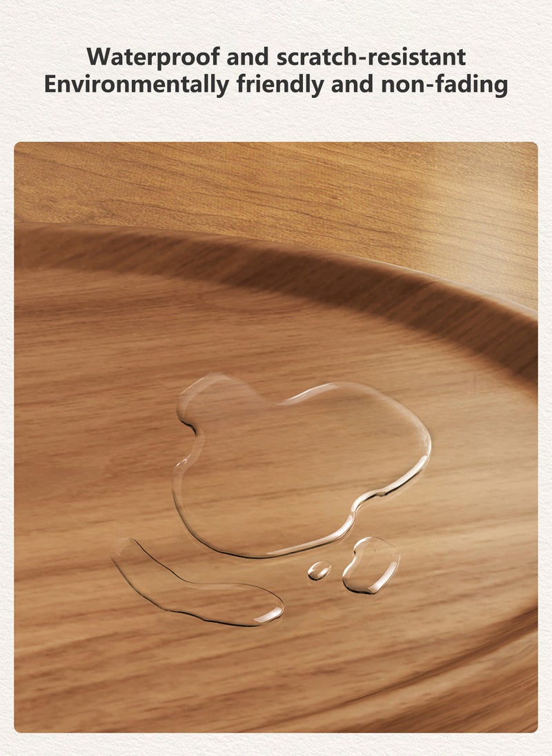 Sharpdo 2-Tier Coffee Table,Center Coffee Tables For Living Room,MDF Sofa Side Table,Modern End Table with Storage Shelf, Multifunctional Table Dining Table,Office Desktop table - Image 4