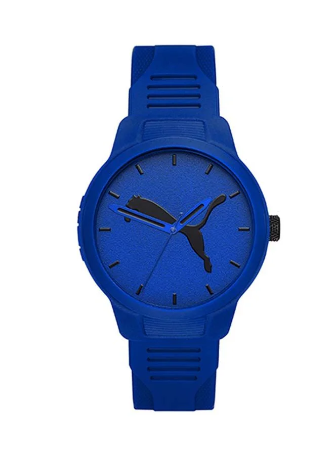بوما Reset V2 Silicone Strap Analog Wrist Watch for Men PU P5014-43mm