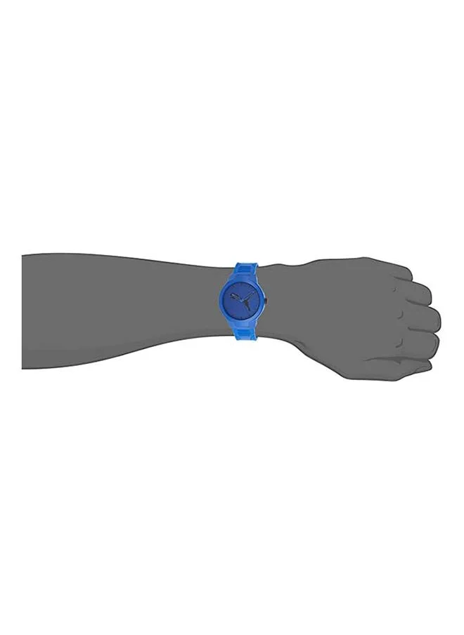 بوما Reset V2 Silicone Strap Analog Wrist Watch for Men PU P5014-43mm