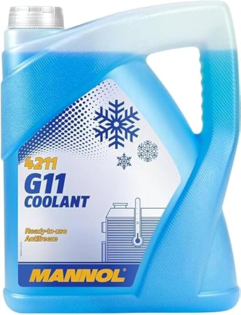 MANNOL HTE - Mannol Germany G11 Blue Antifreeze Coolant (5L) - Image 1