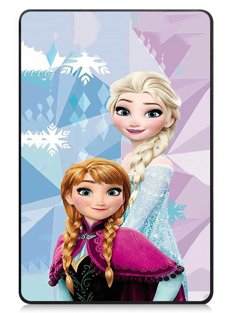 Theodor Protective Flip Case For Lenovo Tab M8 (4th Gen) - 2023 With Trifold Stand Auto Wake Sleep Shockproof Cover Anna Elsa 3 - Image 1