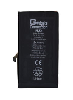 Replacement battery for Apple iPhone 12/12 pro in black