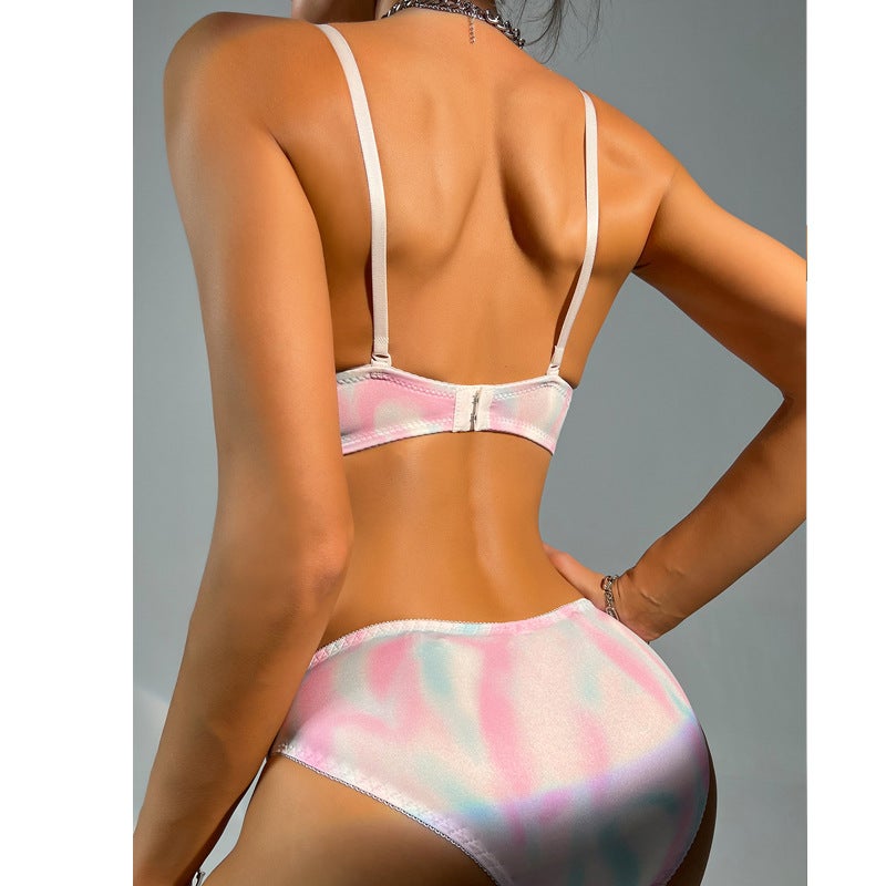 Women's Push Up Bra Set, 3/4 Cup, Adjustable Straps - Image 2