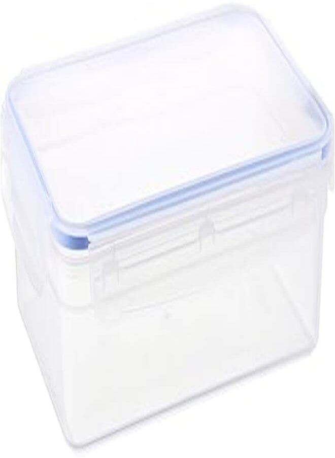 Bager - Bager Touch&Lock Rectangular Storage Container 2800 Ml, Transparent - Image 1