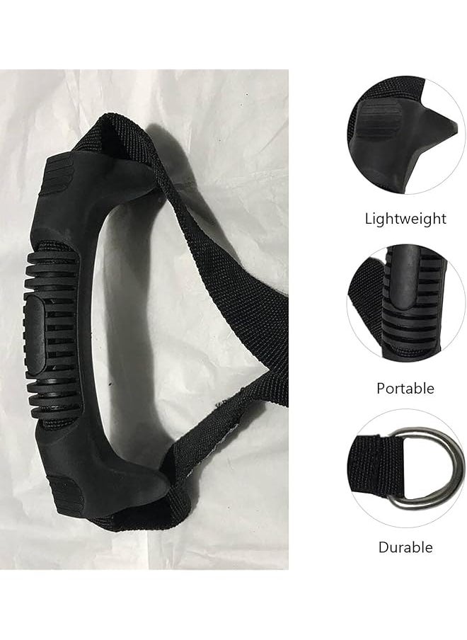 10Pcs Extension Cord Rope Heavy Duty Storage Straps 3 Sizes Velcro Straps Triangle Buckle For Hanging Loop Cord Organizer With D Buckle Handle For Garage Organization Cables Storage