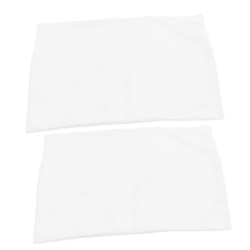 White Small Pillow Covers For Toddlers Boys And Girls Travel Pillowcase Set Of 2 - Image 2