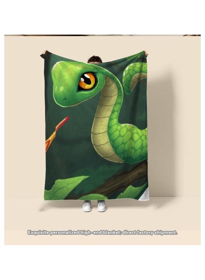 general Children's or student cartoon flannel thin blanket (warm and comfortable, suitable for sleep, games) 100cm*150cm - 243 - Image 3
